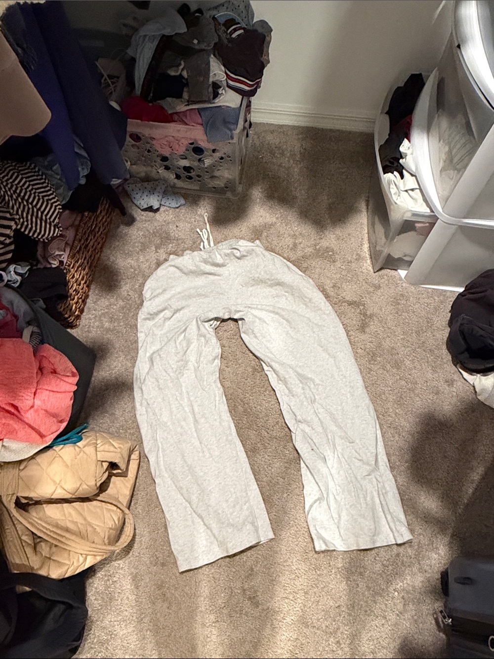 Brandy Melville Light Gray Lounge Pants